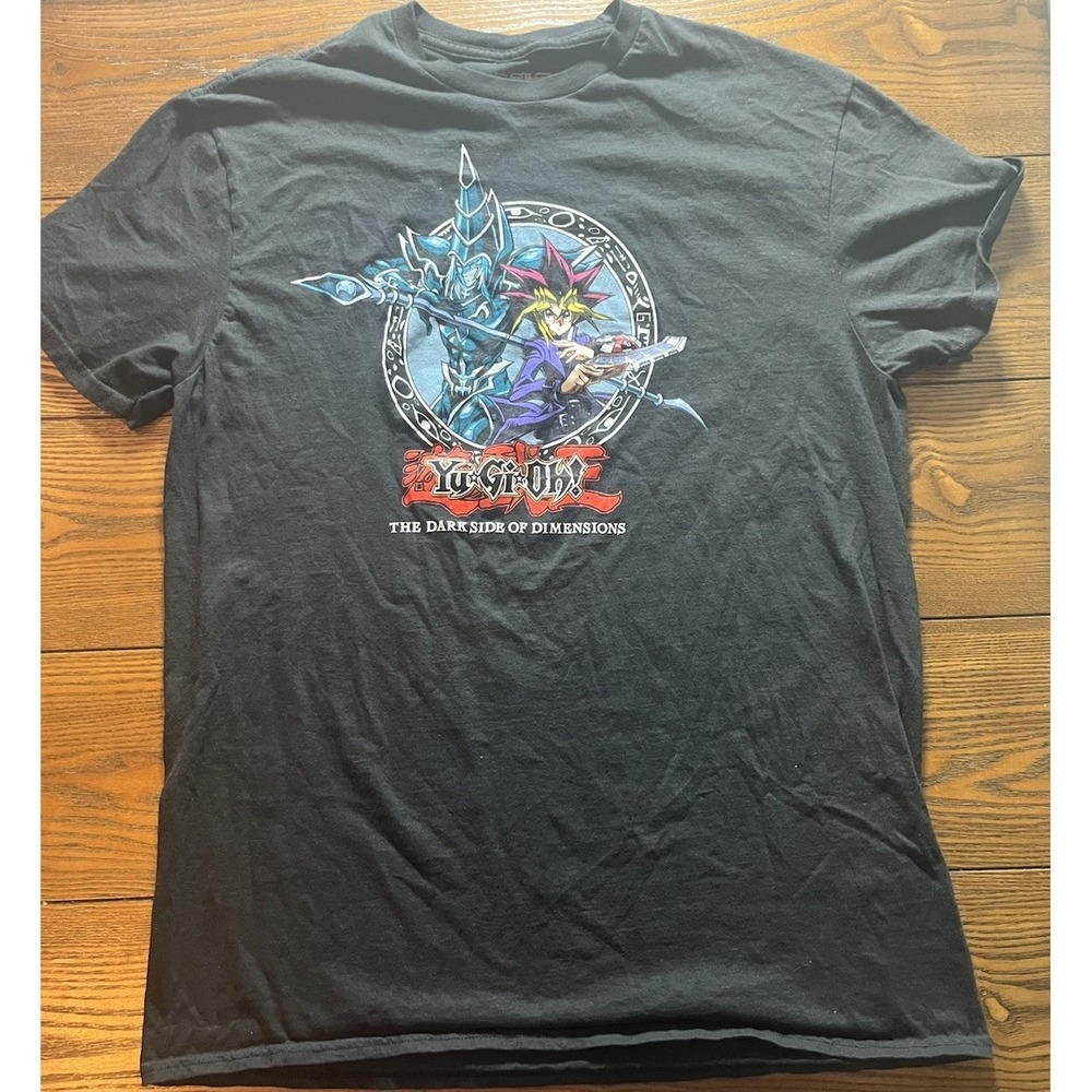 Yu-Gi-Oh! The Dark Side Of Dimensions Mens/Unisex Konami Graphic Tee Size Large